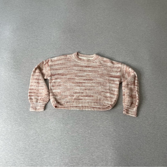 Cocovive Women’s Pink Wool Blend Knit Pullover Sweater - Picture 1 of 6